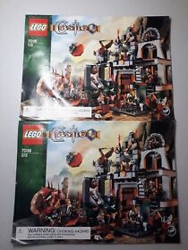 LEGO Castle: Dwarves' Mine (7036) MANUALS ONLY Free Shipping