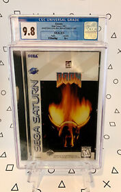 Doom Sealed - Sega Saturn - CGC 9.8, A++ - Gem Mint - Key Title