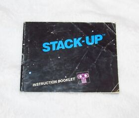 Original Nintendo NES Stack-Up Instruction Booklet *RARE*(Manual Only) 1985 vhtf
