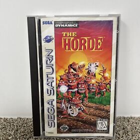 Horde (Sega Saturn, 1995) Complete with Instruction Manual