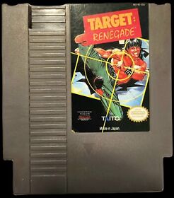 Target Renegade Nintendo NES Video Game Cartridge Only Working / Tested