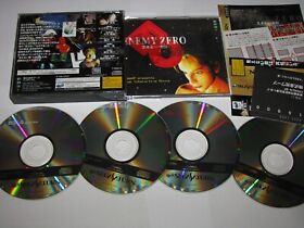 Enemy Zero Japanese Sega Saturn Japan import +spine reg card hologram US Seller