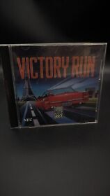 Victory Run (TurboGrafx-16, 1989) CIC Case manual TG16 Tested working 