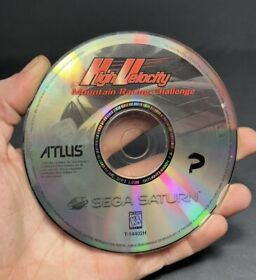High Velocity Mountain Racing Challenge for Sega Saturn Disc Only Tested Atlus