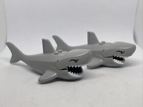 LEGO 8633 AGENTS Minifig Animal, Water - Large Shark - Light Gray - 62605 Lot 2