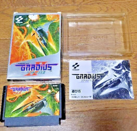 Famicom GRADIUS 2 II Very Good Nintendo FC