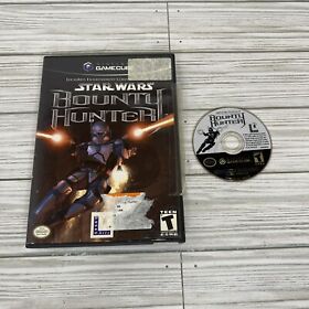 Star Wars: Bounty Hunter Nintendo GameCube, 2002, Complete W/ Case NO MANUAL