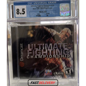 Ultimate Fighting Championship Sega Dreamcast Video Game CGC 8.5 A+ Graded