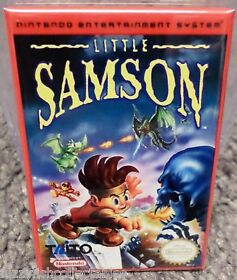 Little Samson Nintendo NES Game Box 2"x3" Fridge Locker MAGNET