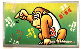Donkey Kong Mario Nintendo Official Menko Card Famicom 1983 Vintage Japanese 021