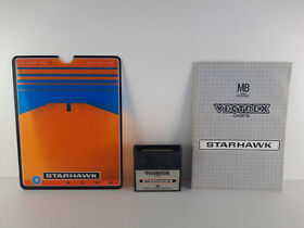 Starhawk With Overlay And manual - Vectrex