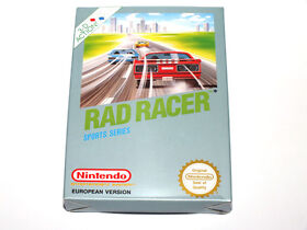 Juego Rad Racer NES Nintendo Nuevo New PAL B
