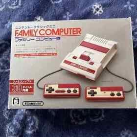 Nintendo Classic Mini Famicom Nes Family Computer Console Japan USED Very Good~~