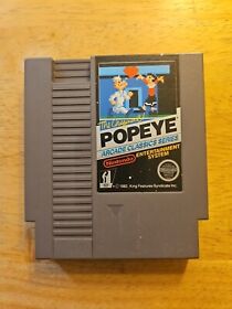 Popeye (Nintendo Entertainment System, 1986) NES, Tested!!! 5 Screw!