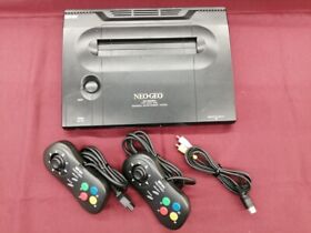 NEO GEO NeoGeo SNK AES Console Set With 2 MINI PAD Controller