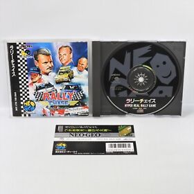Neo Geo CD RALLY CHASE Spine * 0326 nc