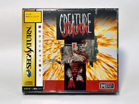 Creature Shock 1996 Game Software Sega Saturn Data East Japan Deadstock