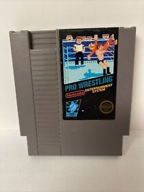 Pro Wrestling - NES Nintendo Entertainment System Game Authentic