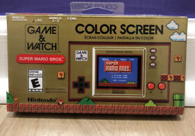 Brand New Nintendo Game and Watch Super Mario Bros IN HAND FREE SHIPPING