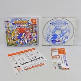 Dreamcast SONIC SHUFFLE Spine * 1816 Sega dc