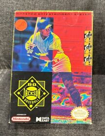 Bo Jackson Baseball Nintendo NES Box Only! ~ No Game! ~ Fast Shipping! ~ LQQK