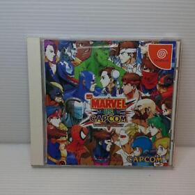 Sega DreamCast DC MARVEL VS. CAPCOM CLASH OF SUPER HEROES Japanese Ver. JPN Used