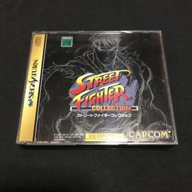 Sega Saturn Street Fighter Collection Capcom FedEx