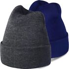 RUN BRAIN GO Pack Beanie Hats Warm Knitted Cap for Beanies Men & Women for Winte
