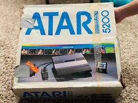 Atari 5200 console only in OEM box, 2 ports Tested/Works