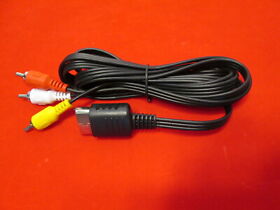 Standard AV Audio Video Composite Cable For Sega Dreamcast Very Good 3769