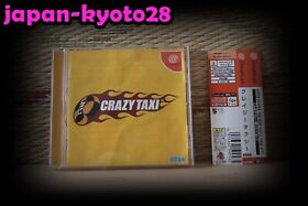 Crazy Taxi w/spine card Dreamcast DC Japan  Good Condition