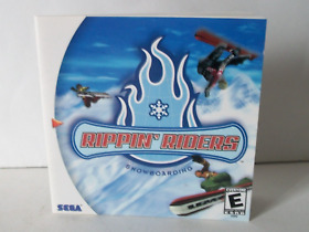 Rippin' Riders Snowboarding Manual Only NO GAME Sega Dreamcast Instruction Book