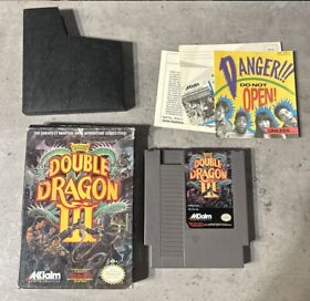 Double Dragon III 3: The Sacred Stones for Nintendo NES Complete