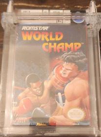 World Champ Nintendo NES New Graded 8.5 B+ by Wata  Rare  Total Wata Pop Only 4