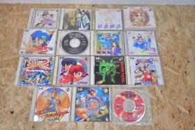 Lot 15 NEC PC Engine games Tested working Fighting Street Princess Maker 1 etc.