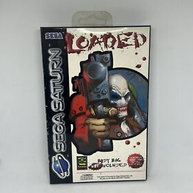 Loaded 1996 SEGA Saturn Complete Retro Video Game - PAL (A) Tested Free Uk P&p