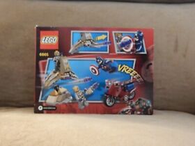 Lego Marvel Super Heroes 6865 CAPTAIN AMERICA'S AVENGING CYCLE New Unopened