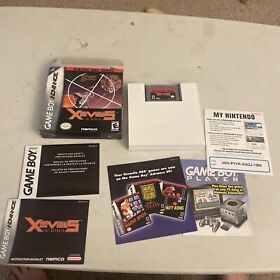 Xevious Classic Nes Series Gameboy Advance Boy CIB Complete In Box