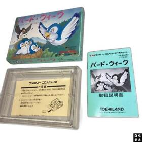 BIRD WEEK Famicom Nintendo with BOX