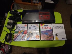 SEGA Master System Console Tested & Working W/ Games Hook Ups Controllers. READ