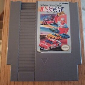 Bill Elliot's Nascar Challenge Nes Nintendo Cart Only Tested Working Authentic