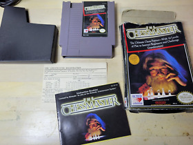 The Chessmaster Nintendo NES CIB Complete in Box Tested Working