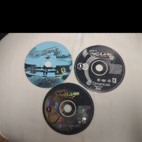 Dreamcast Games Lot of 3 (Test Drive 6,NBA 2k2,NCAA COLLEGE FOOTBALL.
