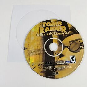 Tomb Raider: The Last Revelation (Sega Dreamcast) Disc Only Tested Lara Croft