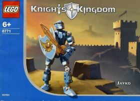 LEGO 8771 Knights Kingdom II JAYCO with Parts List 2004 100% COMPLETE