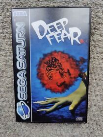 Sega Saturn Deep Fear PAL complete super rare