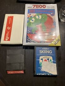 Lot of 4 Games - Atari 2600, 7800, Intellivision, Vic-20