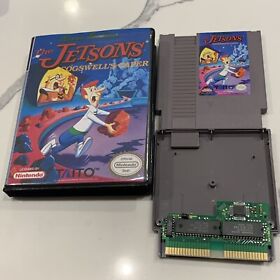 The Jetsons: Cogswell's Caper (NES, 1992 TAITO) Authentic Pins Cleaned TESTED
