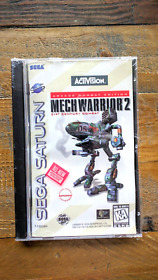 NEW ✹ MechWarrior 2 ✹ Sega Saturn Game USA ✹ FACTORY SEALED WATA ✹ MECH WARRIOR