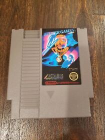 Winter Games Tested Clean Authentic Nintendo NES 3-Screw